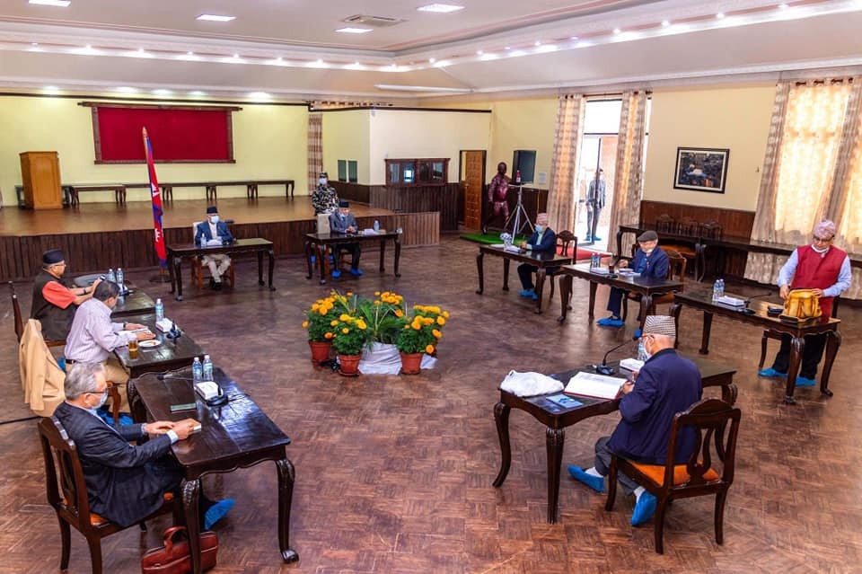 पार्टी विवाद समाधानका लागि गठन गरिएको कार्यदल सचिवालयद्वारा अनुमोदन