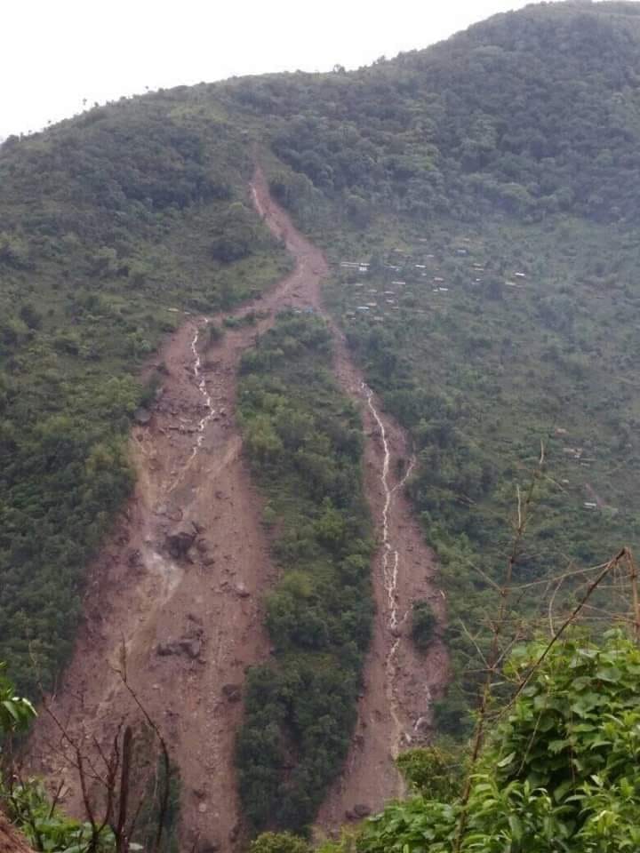 पहिरो अपडेट:  ९ घर बगायो ११ जना बेपत्ताको खोजी कार्यजारी