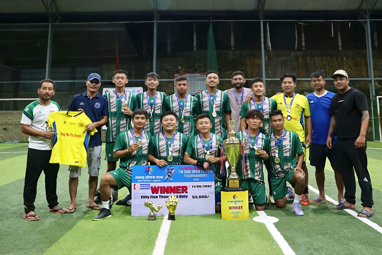 फारा दशै कप फुटसल उपाधि खाँदबारी युथ क्लबलाई