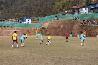 ४३ औं हाङथूम कप फुटबल : फाइनलमा रामेछाप र सुनसरी भिड्दै