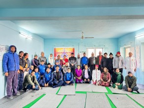 राष्ट्रिय योग दिवसको अवसरमा खाँदबारीमा सप्ताहव्यापी योग शिविर सुरु 