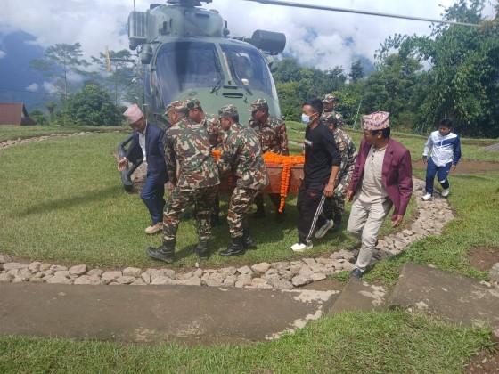 जेनजी आन्दोलनमा मारिएका प्रविनको शव सङ्खुवासभा ल्याइयो, आजै अन्येष्टि गरिने