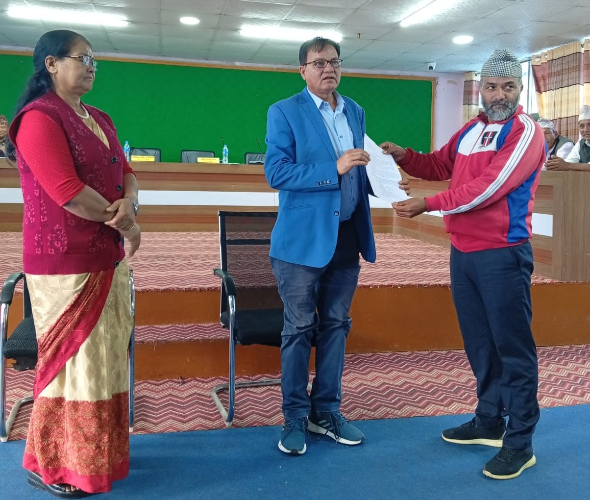 खाँदवारी नगरपालिकालाई १५ बुँदे मागपत्र, माग पूरा नभए सत्याग्रहको चेतावनी