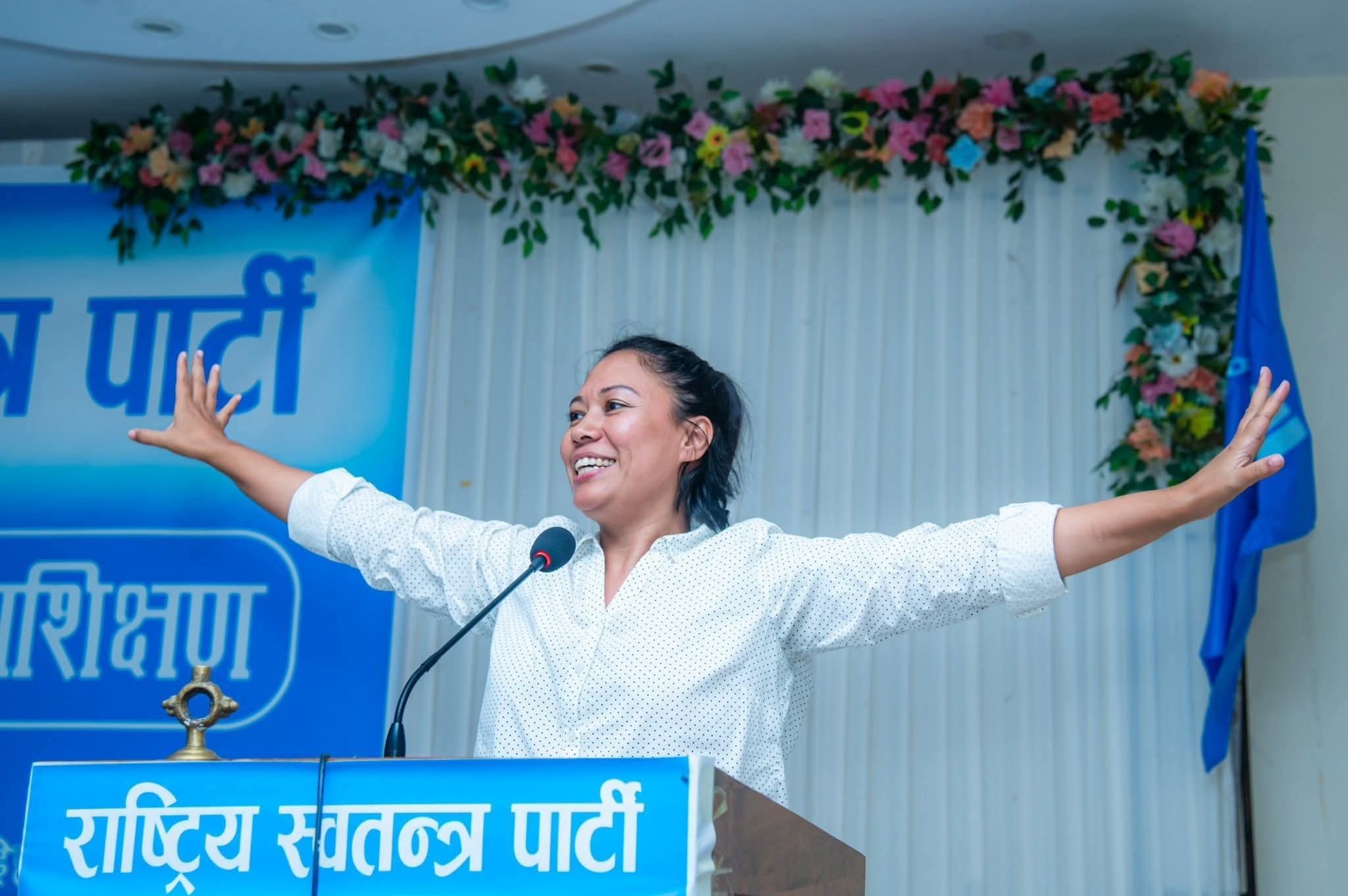 असन्तुष्टि जनाउँदै सुमनाले छाडिन् रास्वपा