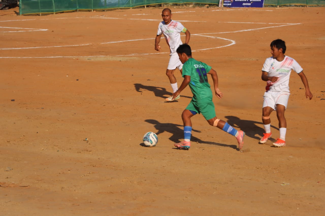 तीनपोखरी कप फुटबल : मकालु र सित्तलपाटी सेमिफाइनलमा